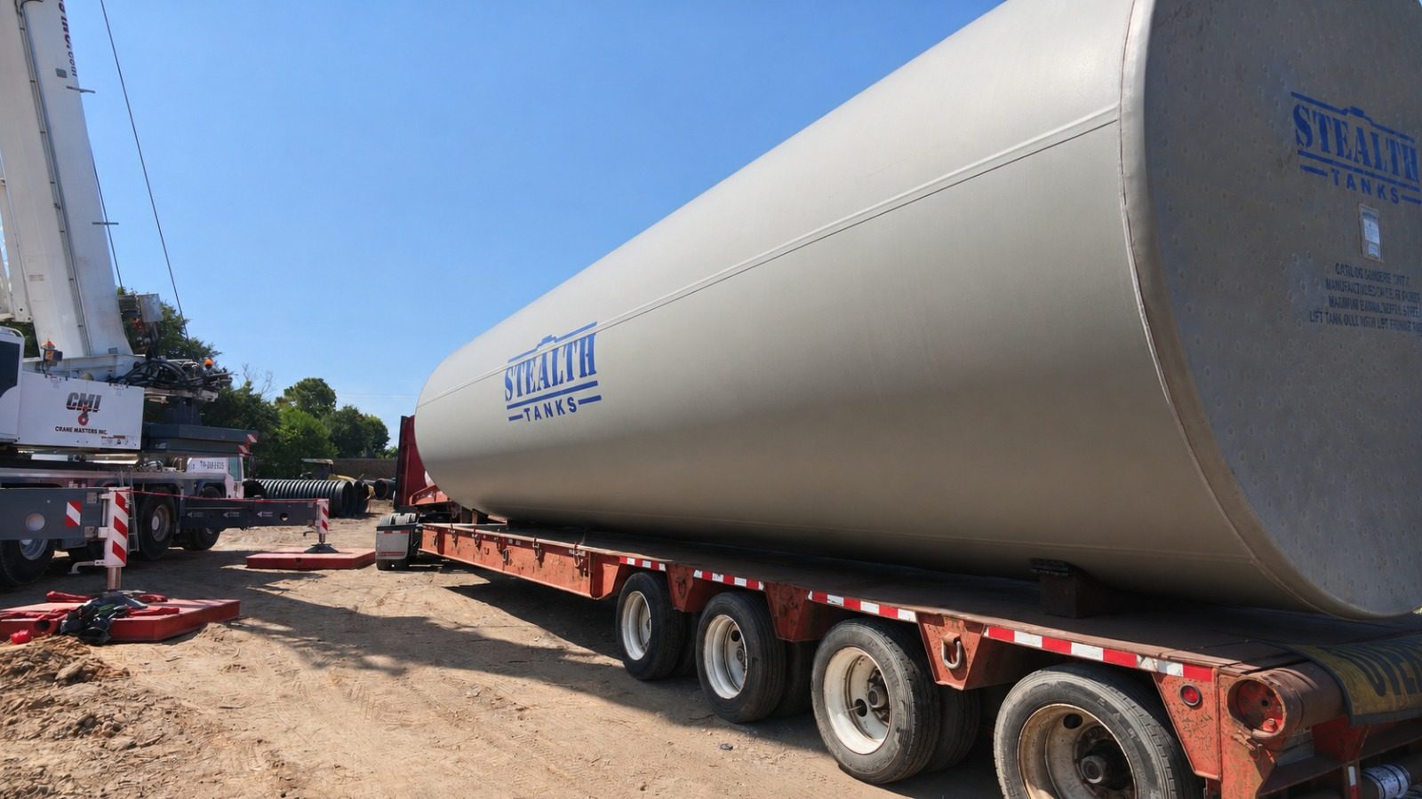 32,000 Gallon Double-Wall UST in stock in Greater Houston, Texas