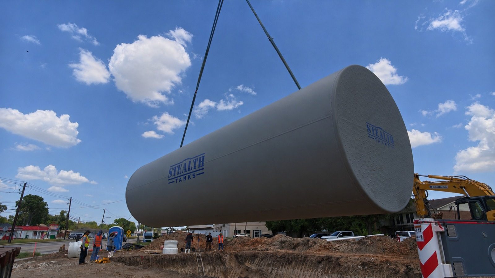 40,000 Gallon Double-Wall UST in stock in Greater Houston, Texas